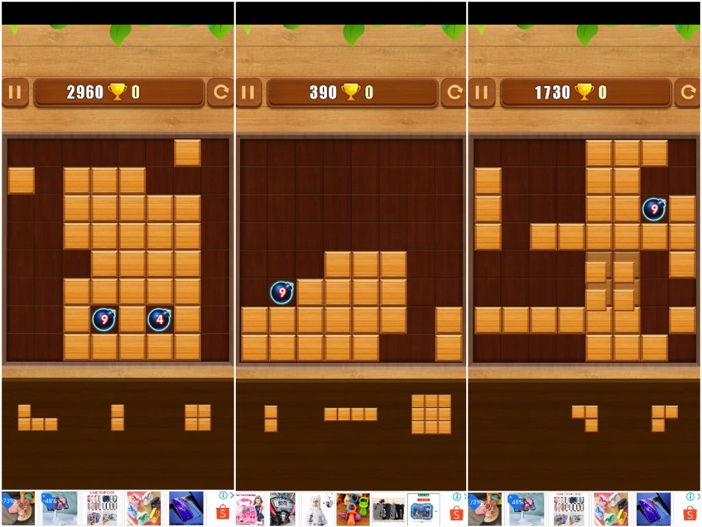 wood block puzzle - free classic block puzzle game