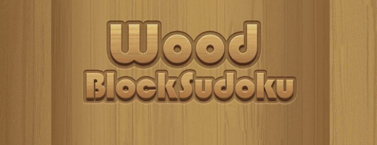 wood block sudoku
