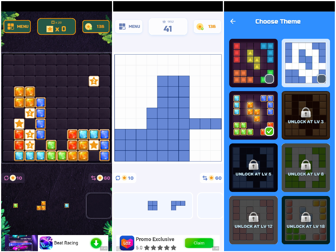 Block Puzzle – Free Block Puzzle