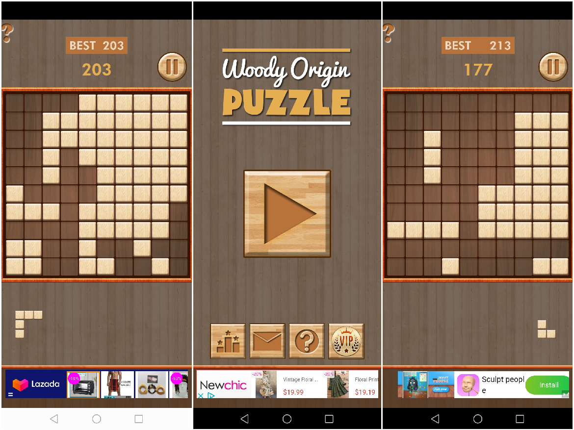woody block puzzle online
